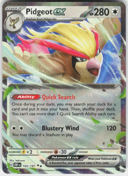 Pidgeot ex #164