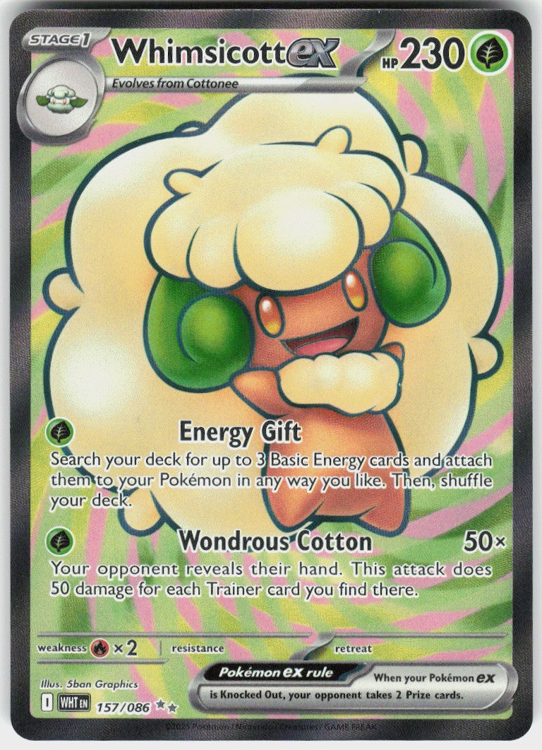 Whimsicott ex #157 NM