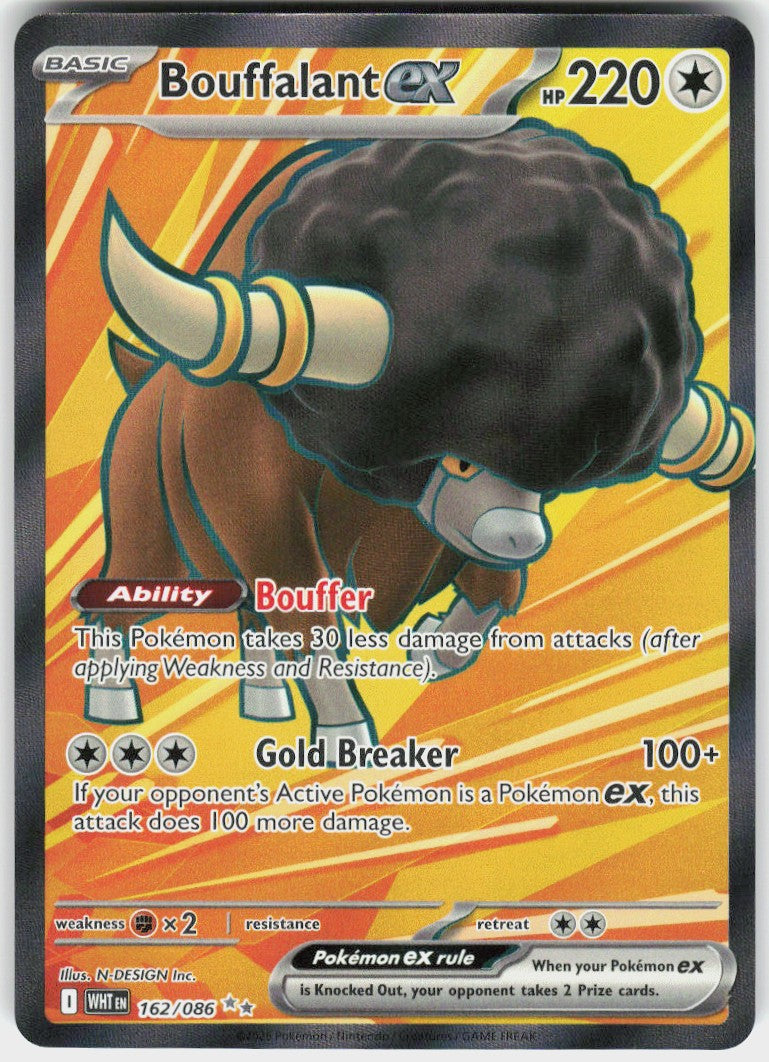 Bouffalant ex #162 NM