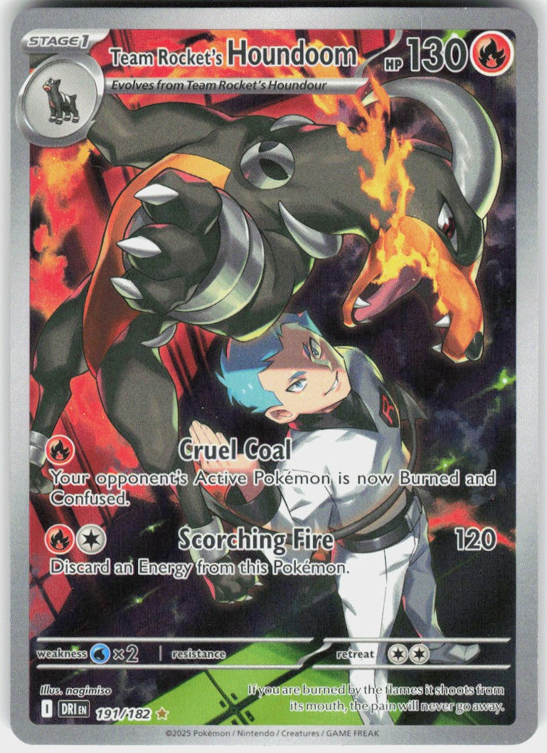 Team Rocket's Houndoom #191
