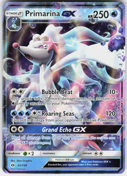 Primarina-GX #42 NM