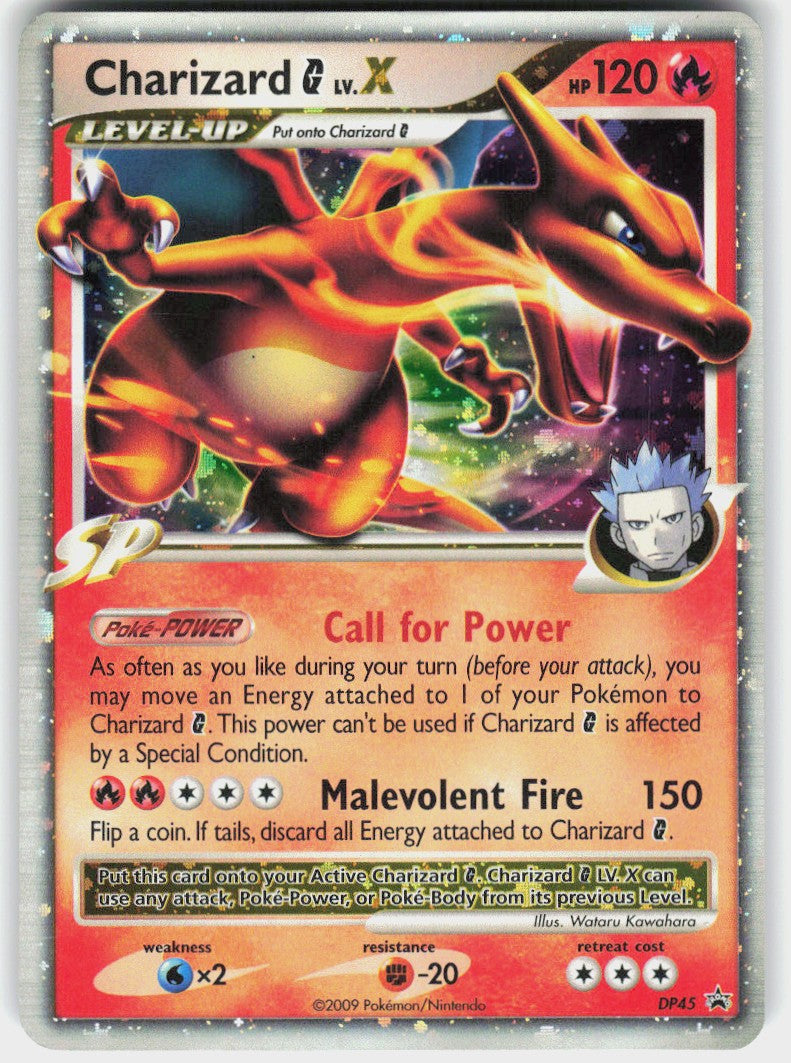 Charizard G LV.X #DP45 LP