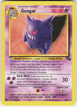Gengar #20 NM