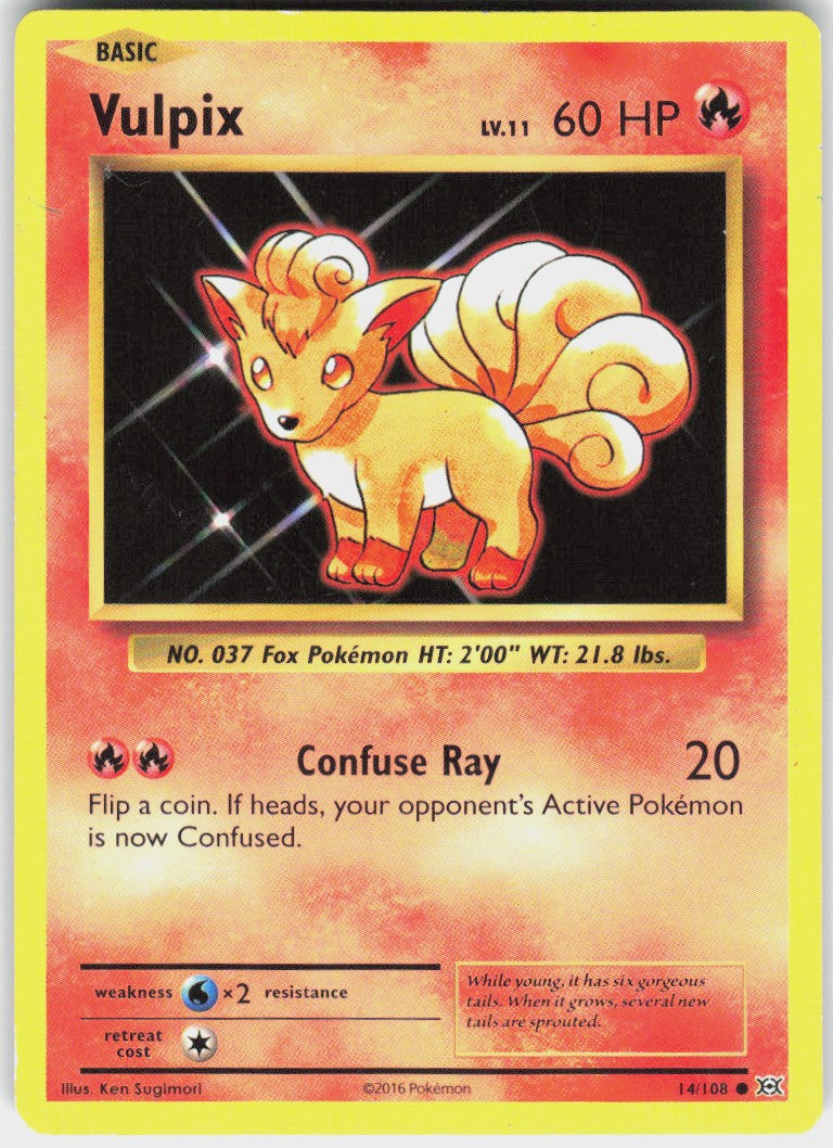 Vulpix #14/108 Non-Foil