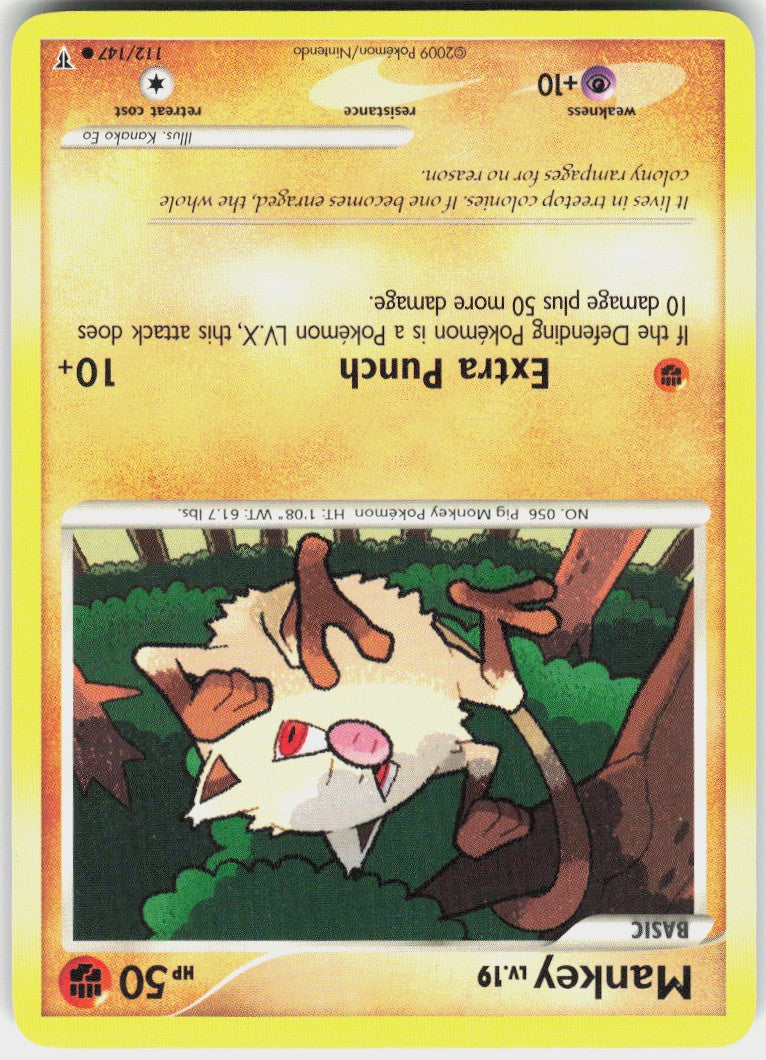 Mankey #112 NM