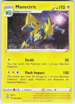 Manectric #59 NM