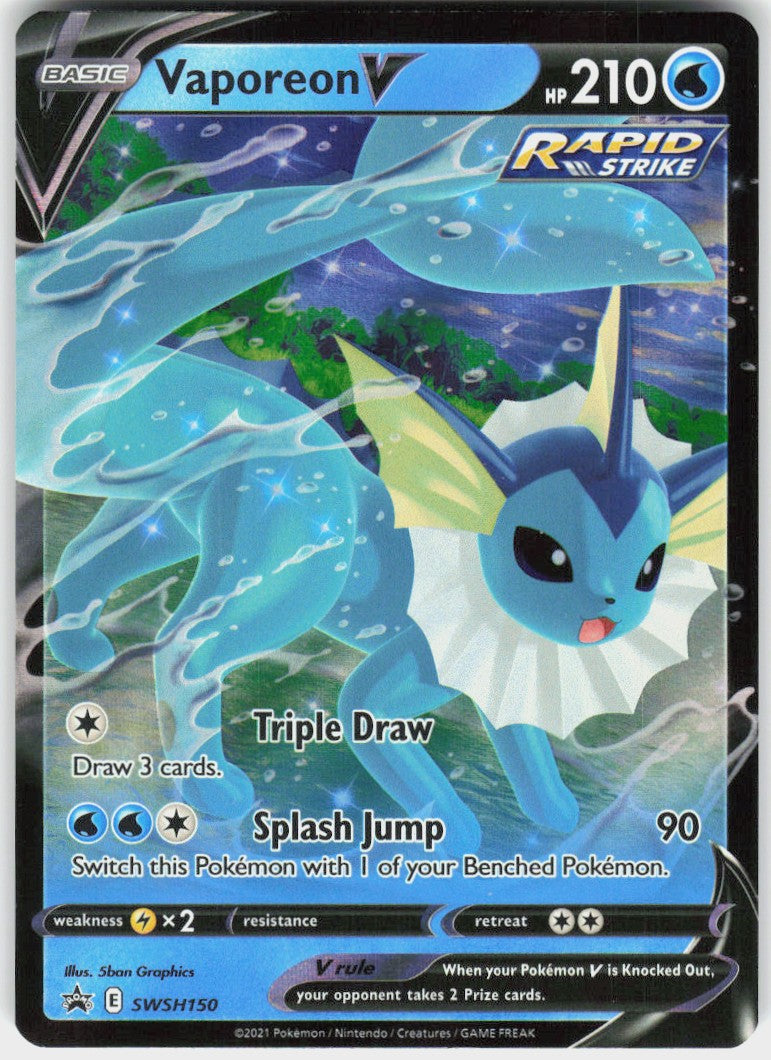Vaporeon V #SWSH150 NM