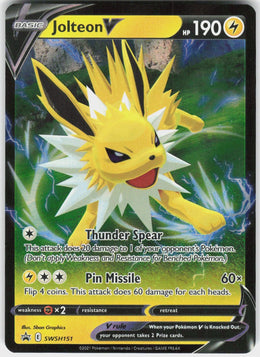 Jolteon V #SWSH151 NM