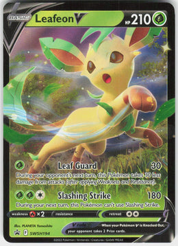 Leafeon V #SWSH194 NM