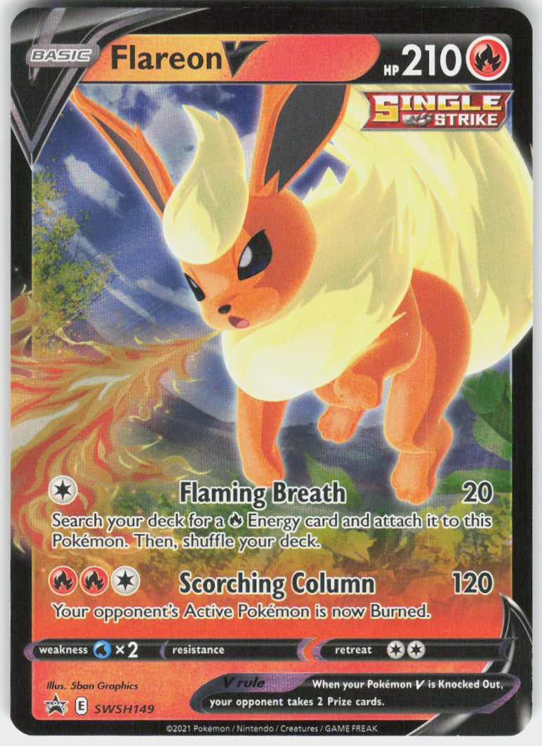 Flareon V #SWSH149 NM