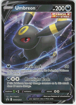 Umbreon V #SWSH203 NM