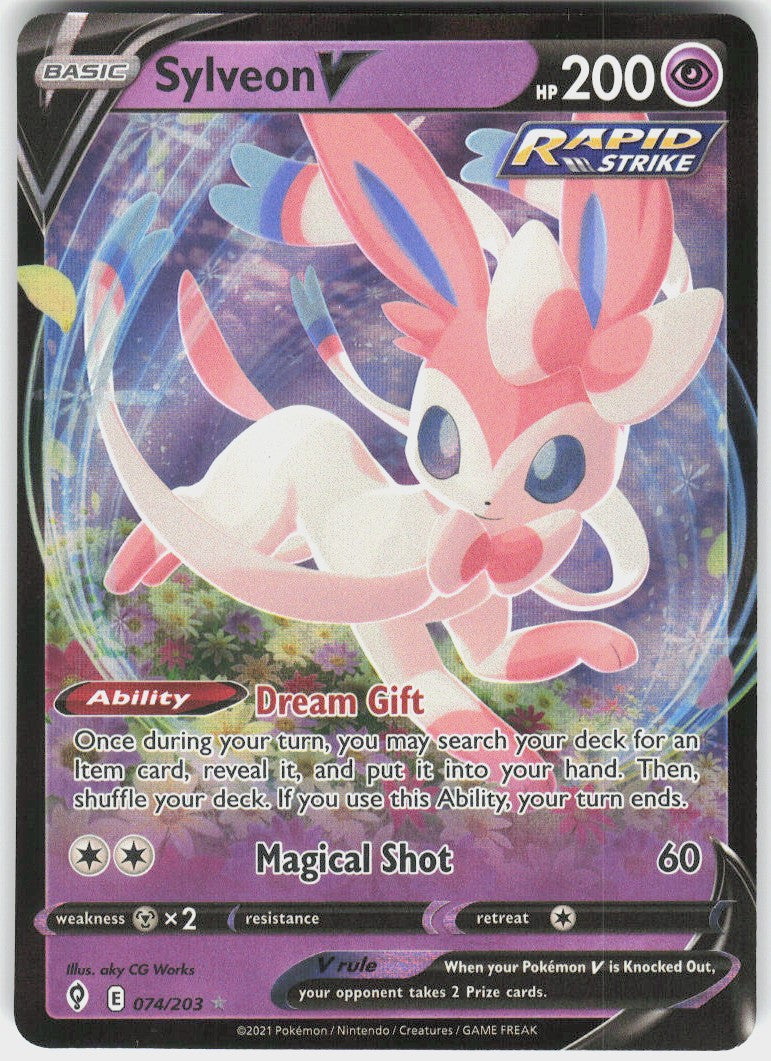 Sylveon V #74 NM