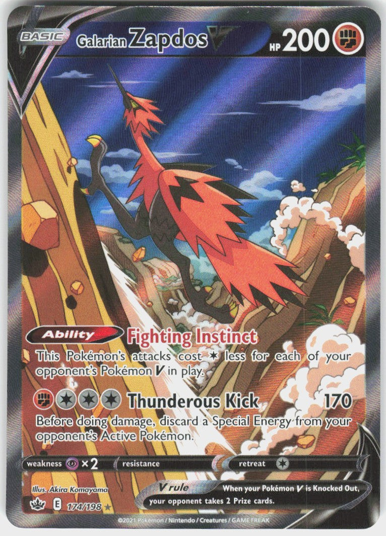 Galarian Zapdos V #174 NM