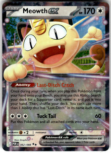 Meowth ex - Perfect Order #62/88 - Near Mint - Normal