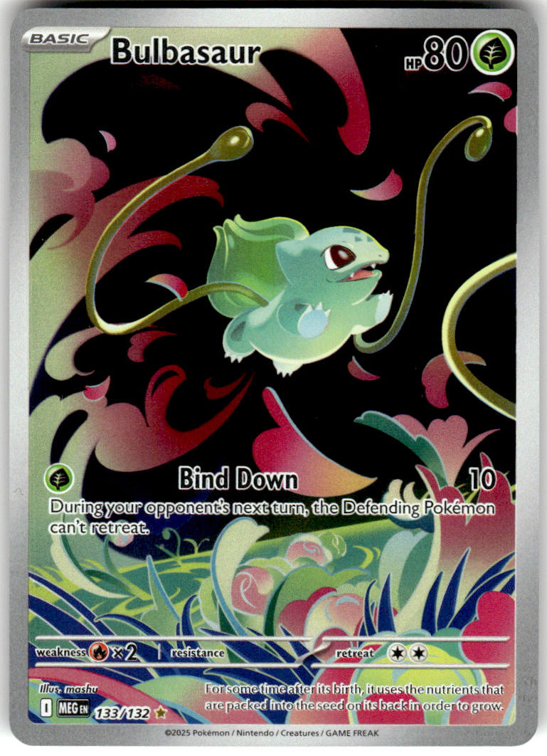 Bulbasaur - Mega Evolution #133/132 - Near Mint - Normal