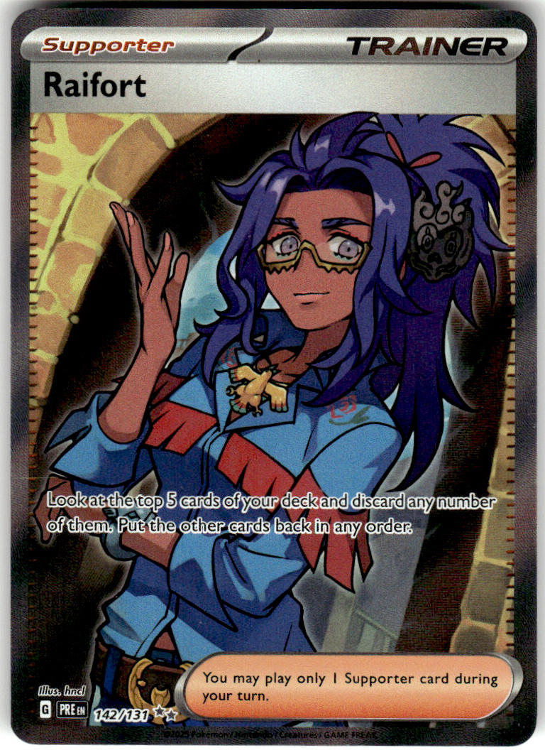 Raifort - Prismatic Evolutions #142/131 - Near Mint - Normal