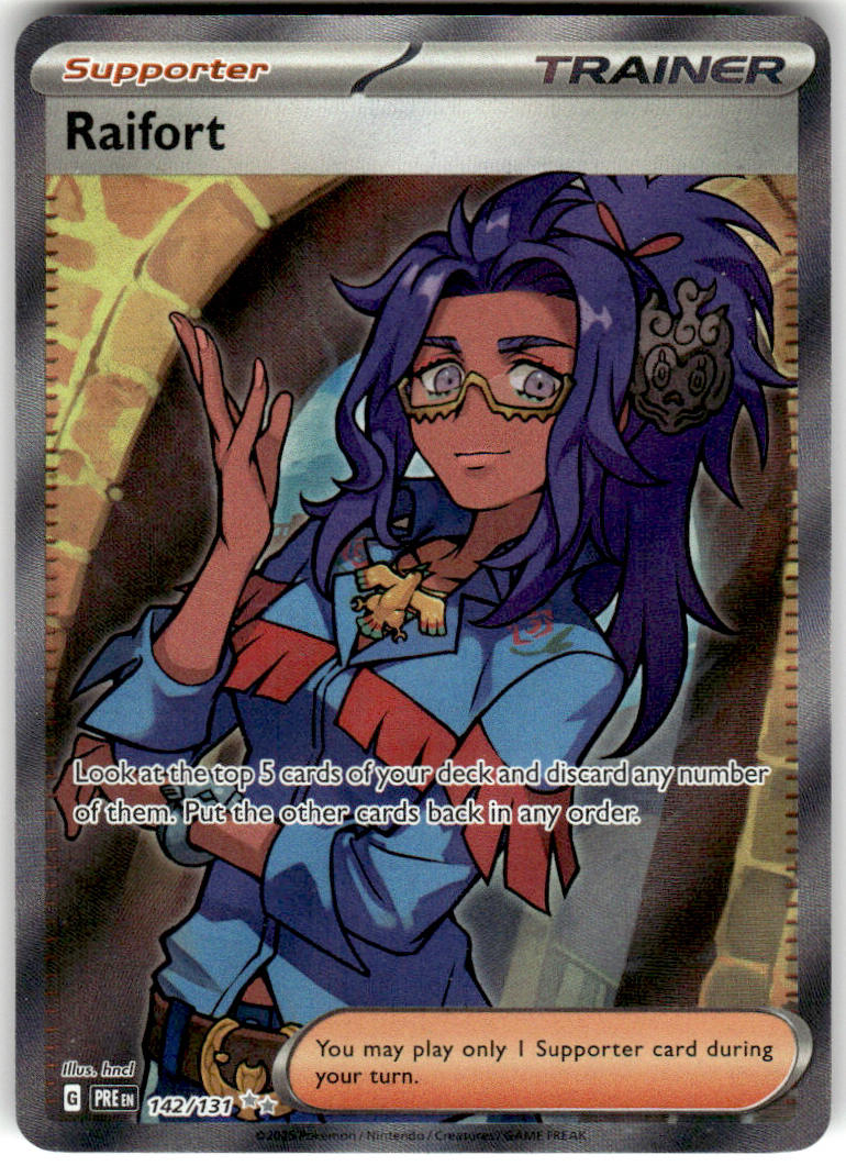 Raifort - Prismatic Evolutions #142/131 - Near Mint - Normal