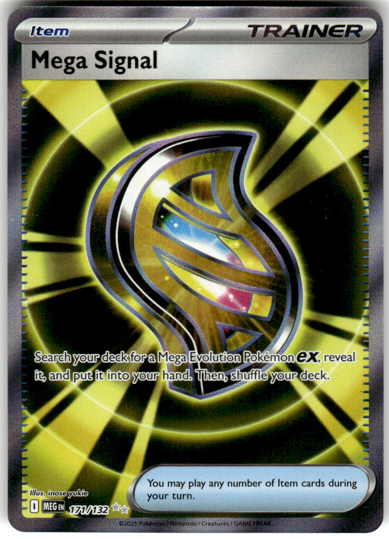 Mega Signal - Mega Evolution #171/132 - Near Mint - Normal