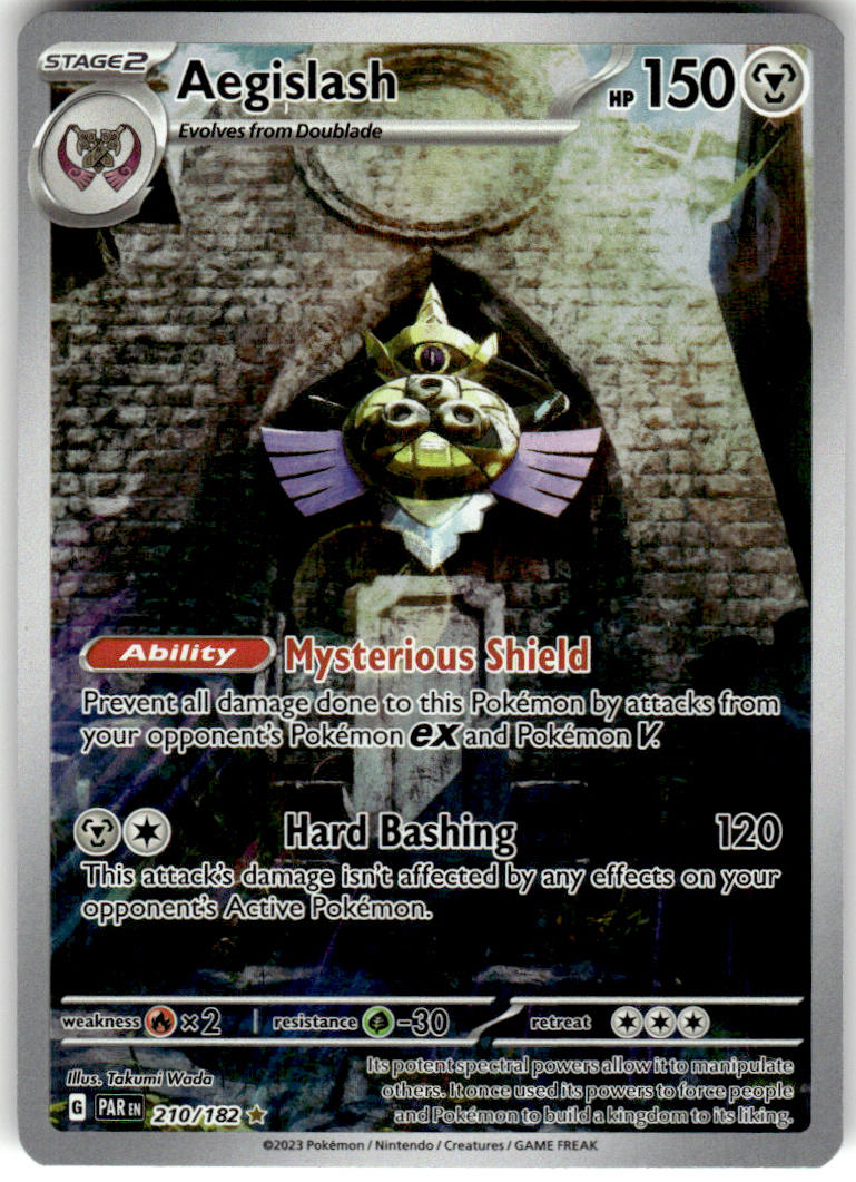 Aegislash - Paradox Rift #210/182 - Near Mint - Normal