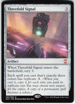 Threefold Signal #93 NM