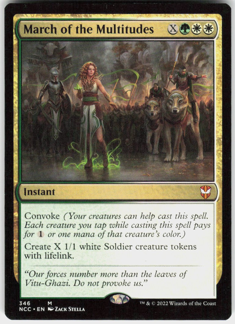 March of the Multitudes #346 NM