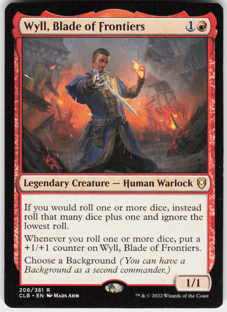 Wyll, Blade of Frontiers #208 NM