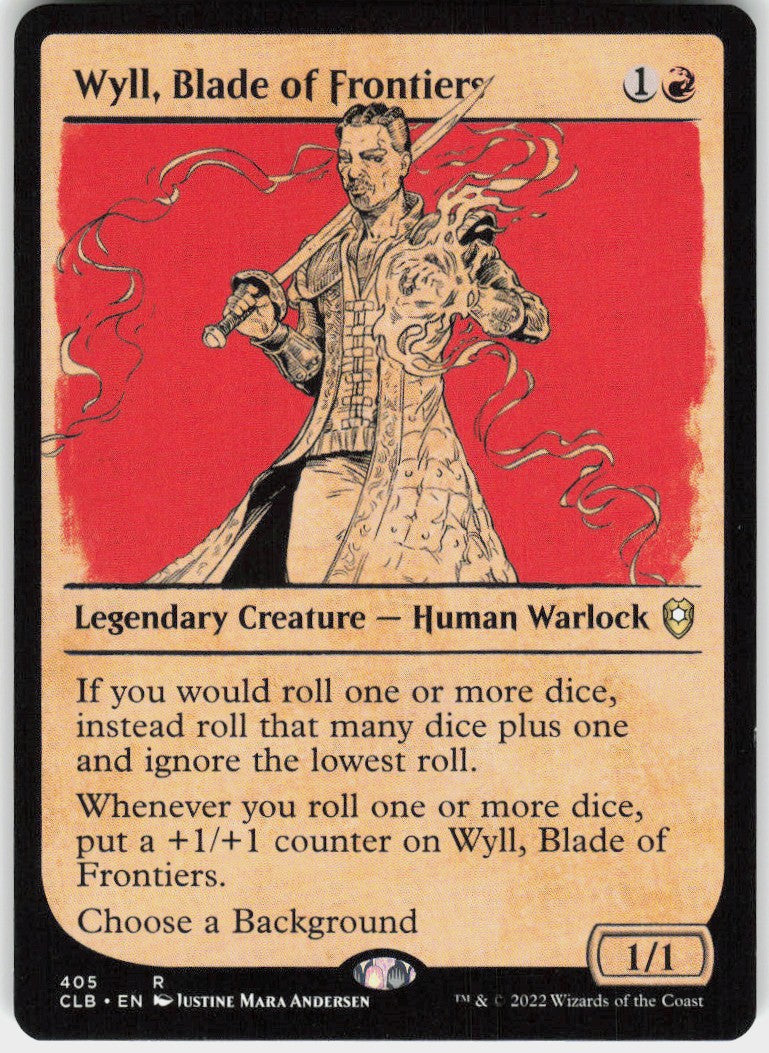 Wyll, Blade of Frontiers #405 NM