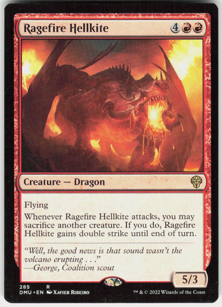 Ragefire Hellkite #285 NM