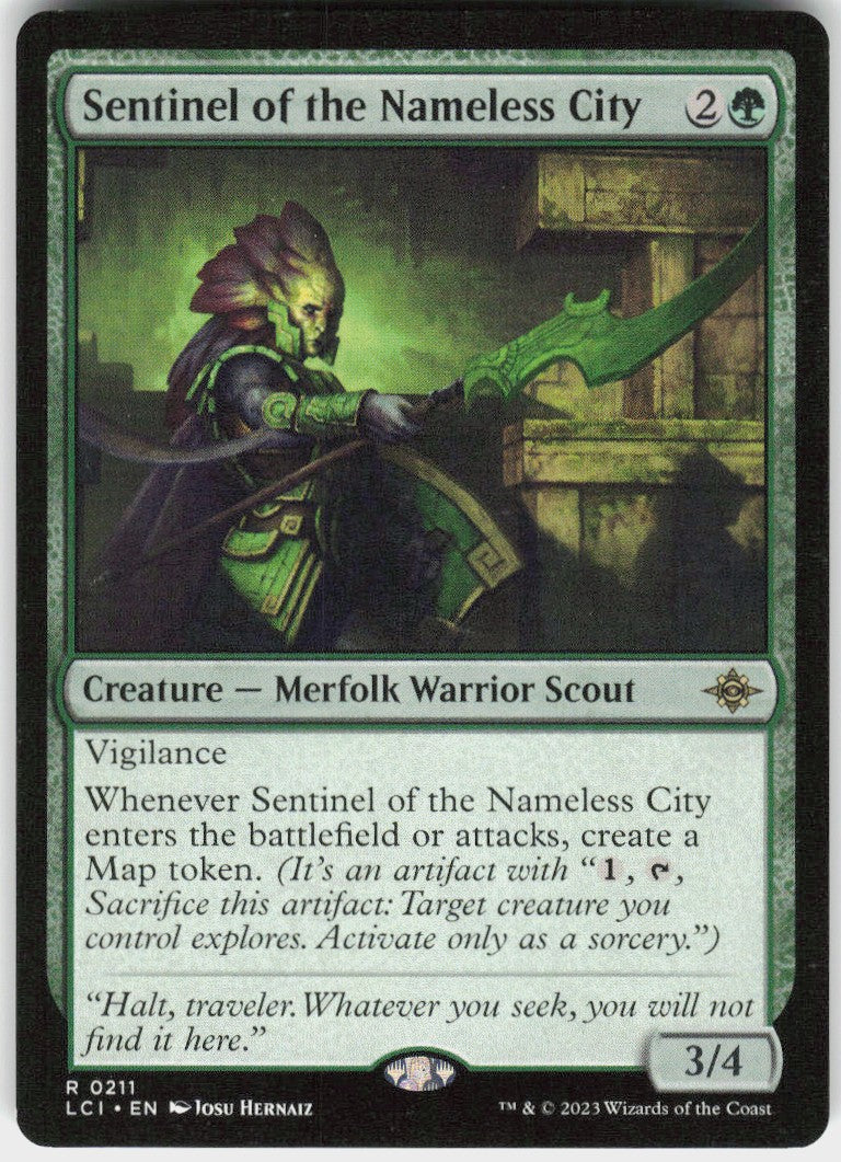 Sentinel of the Nameless City #211 NM