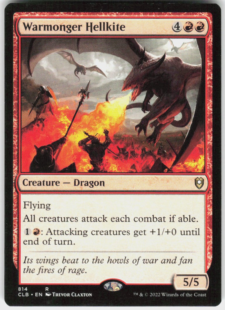 Warmonger Hellkite #814 NM