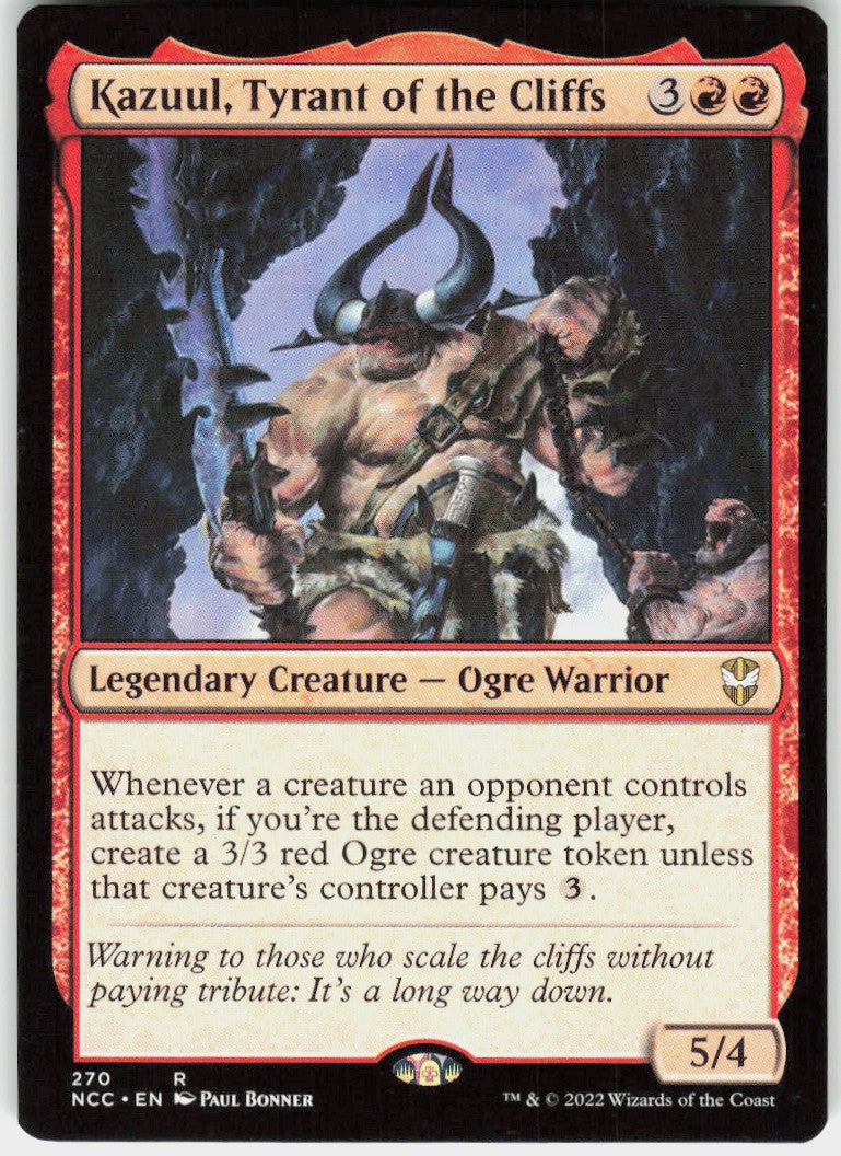 Kazuul, Tyrant of the Cliffs #270 NM