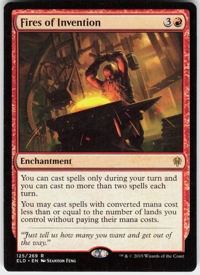 Fires of Invention #125 NM