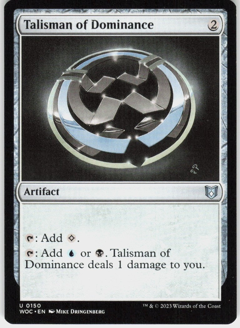 Talisman of Dominance #150 NM