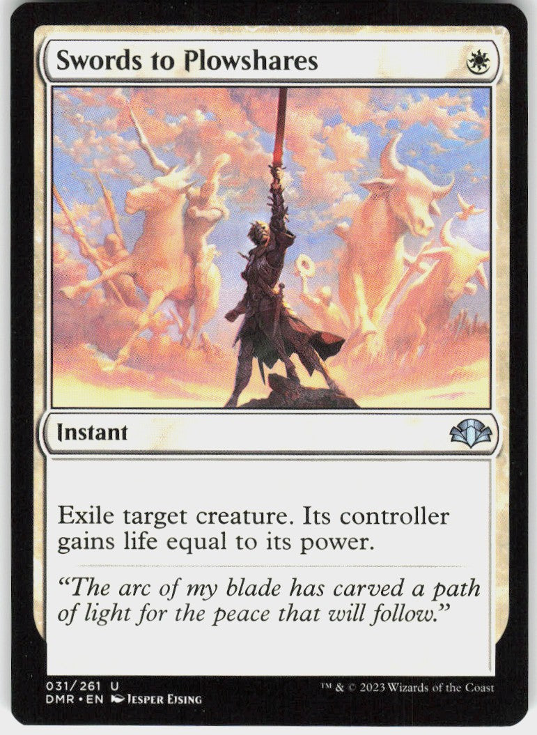 Swords to Plowshares #31 NM
