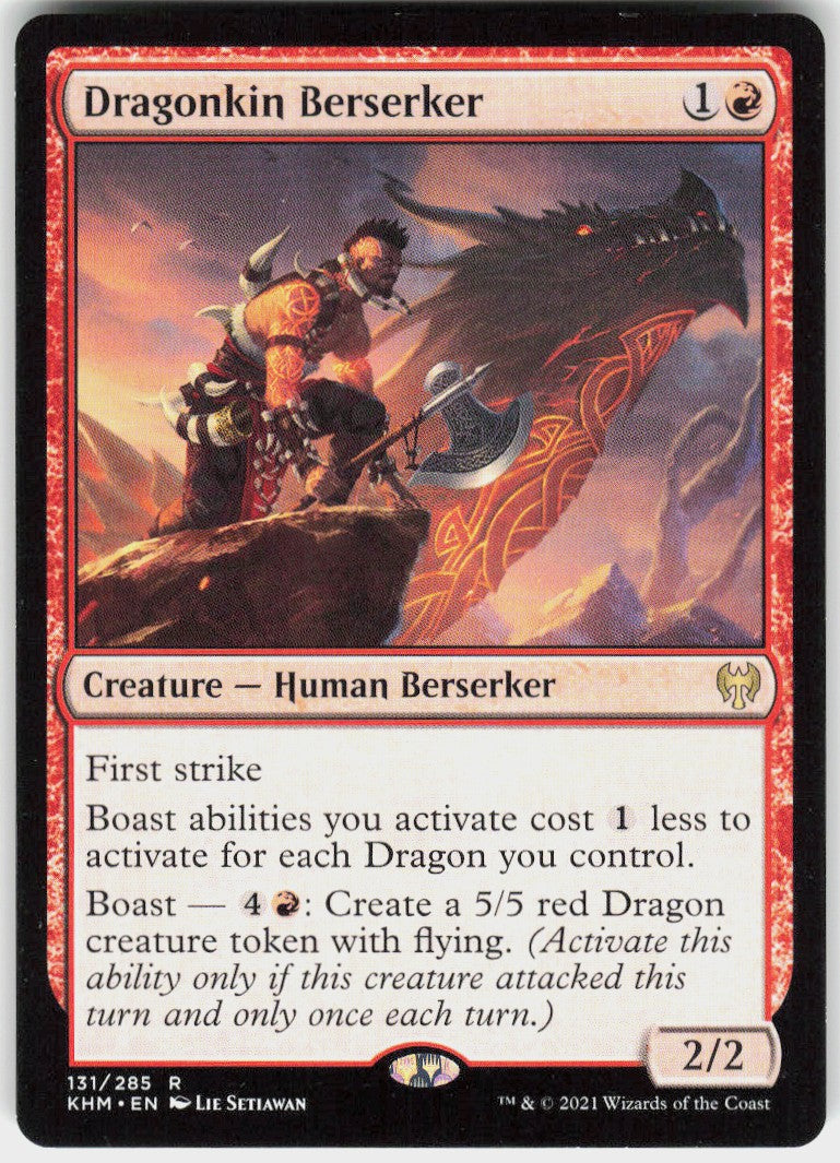 Dragonkin Berserker #131 NM