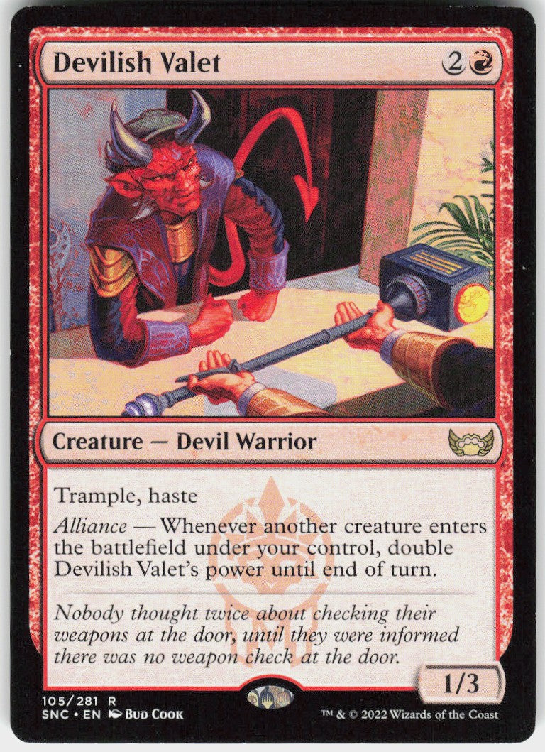 Devilish Valet #105 NM