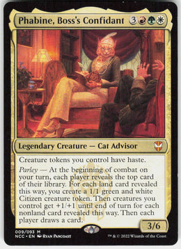 Phabine, Boss's Confidant #9 NM
