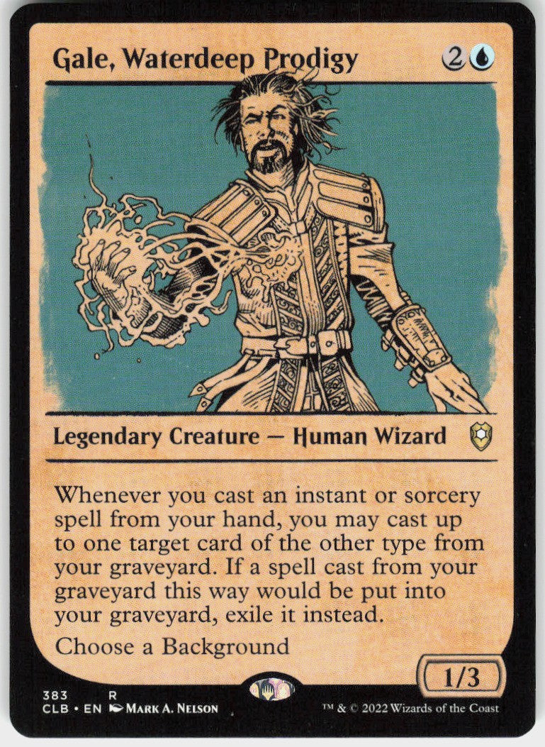 Gale, Waterdeep Prodigy #383 NM