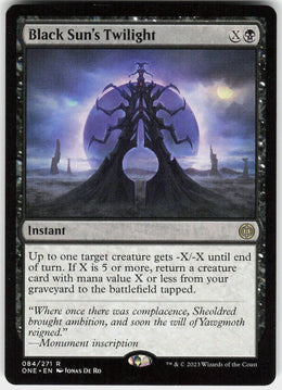 Black Sun's Twilight #84 NM