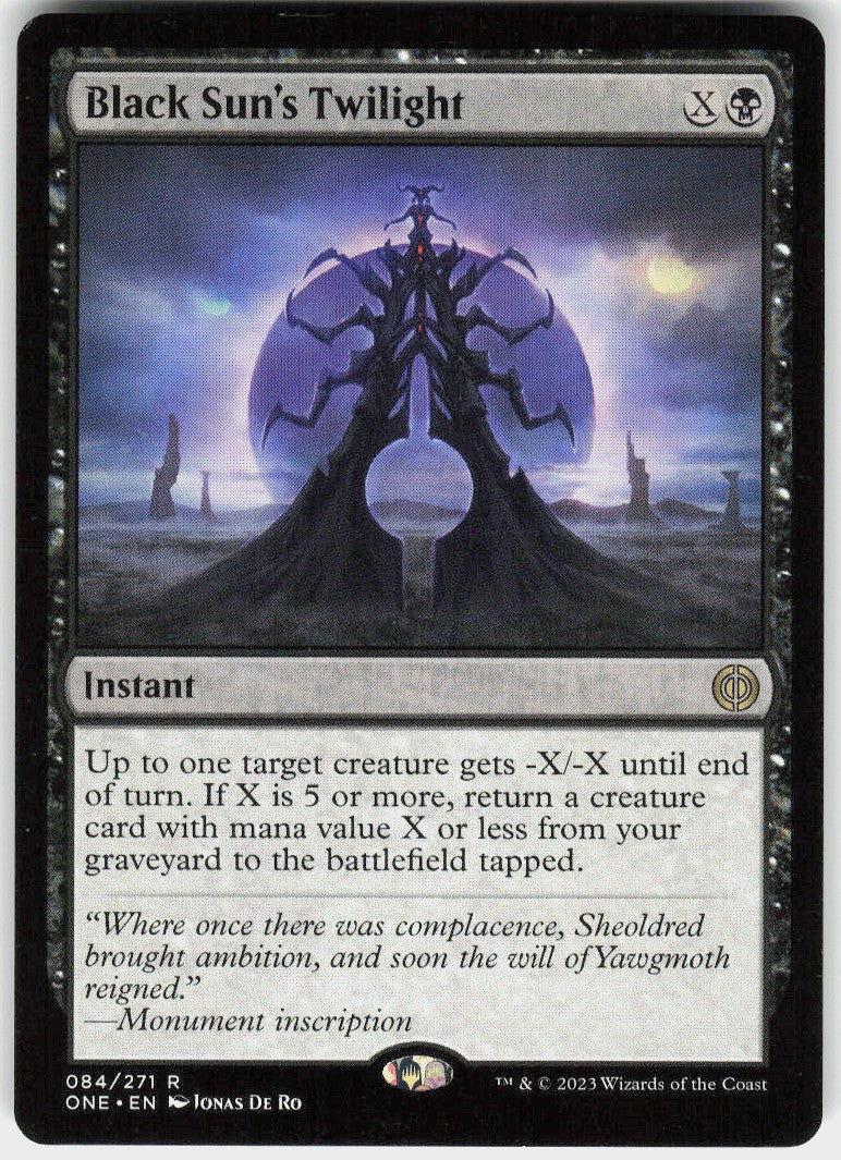 Black Sun's Twilight #84 NM