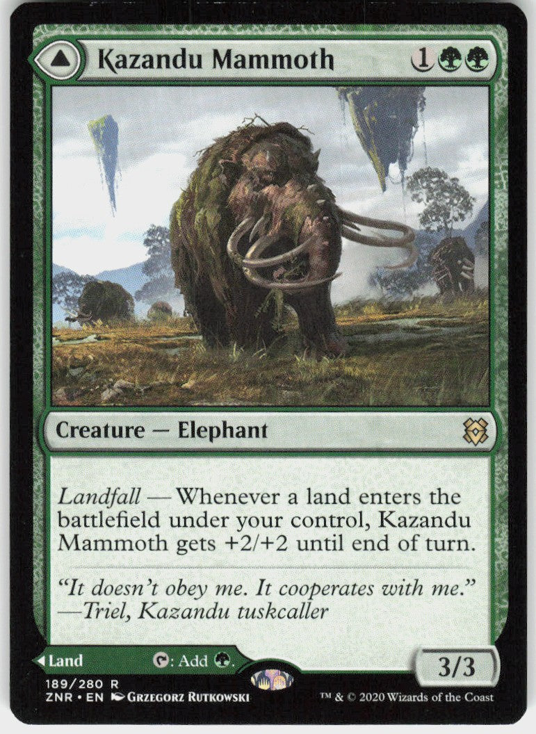 Kazandu Mammoth // Kazandu Valley #189 NM