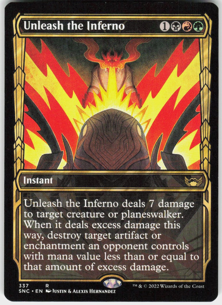 Unleash the Inferno #337 NM