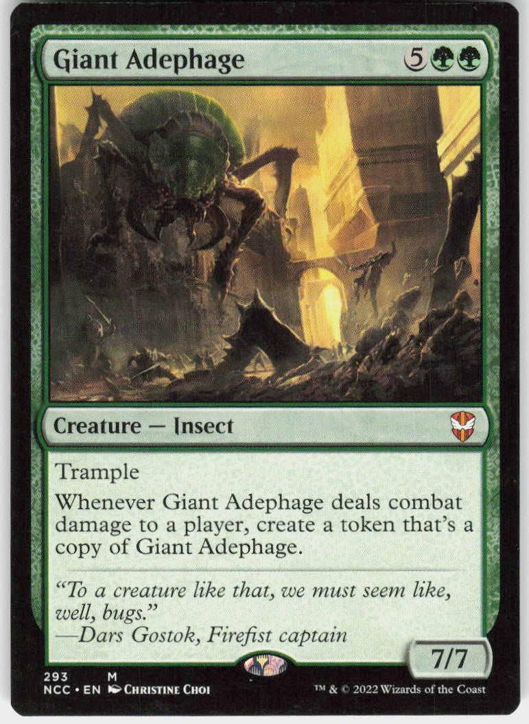 Giant Adephage #293 NM
