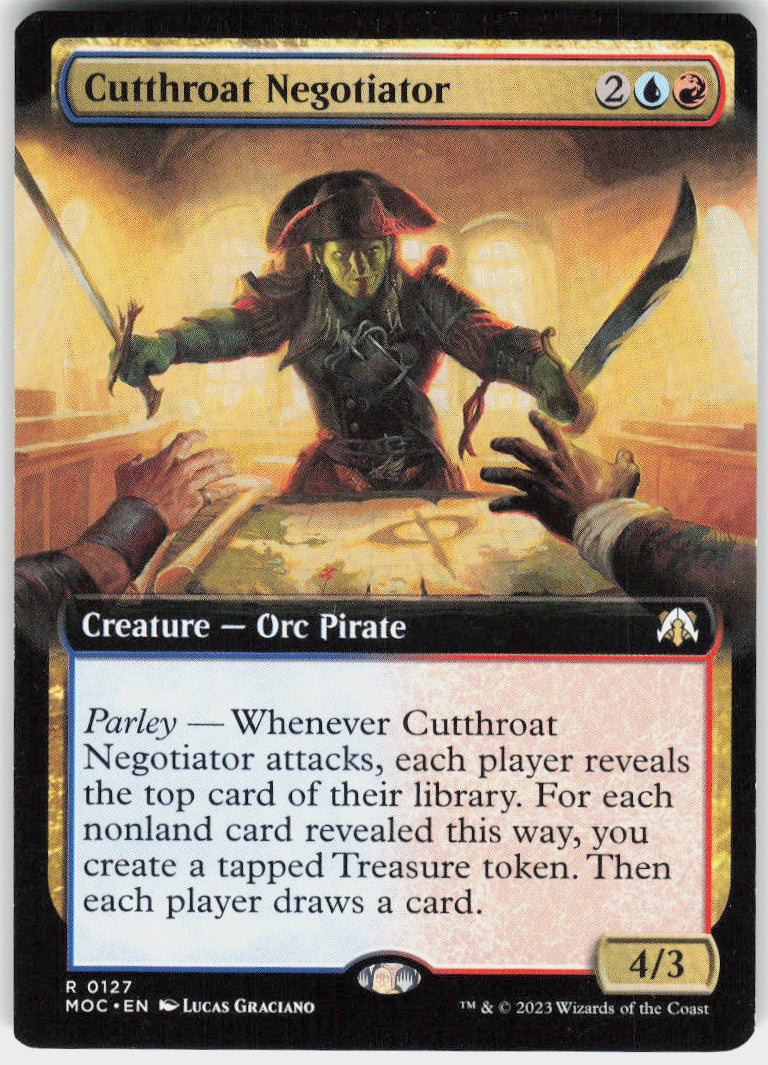 Cutthroat Negotiator #127 NM