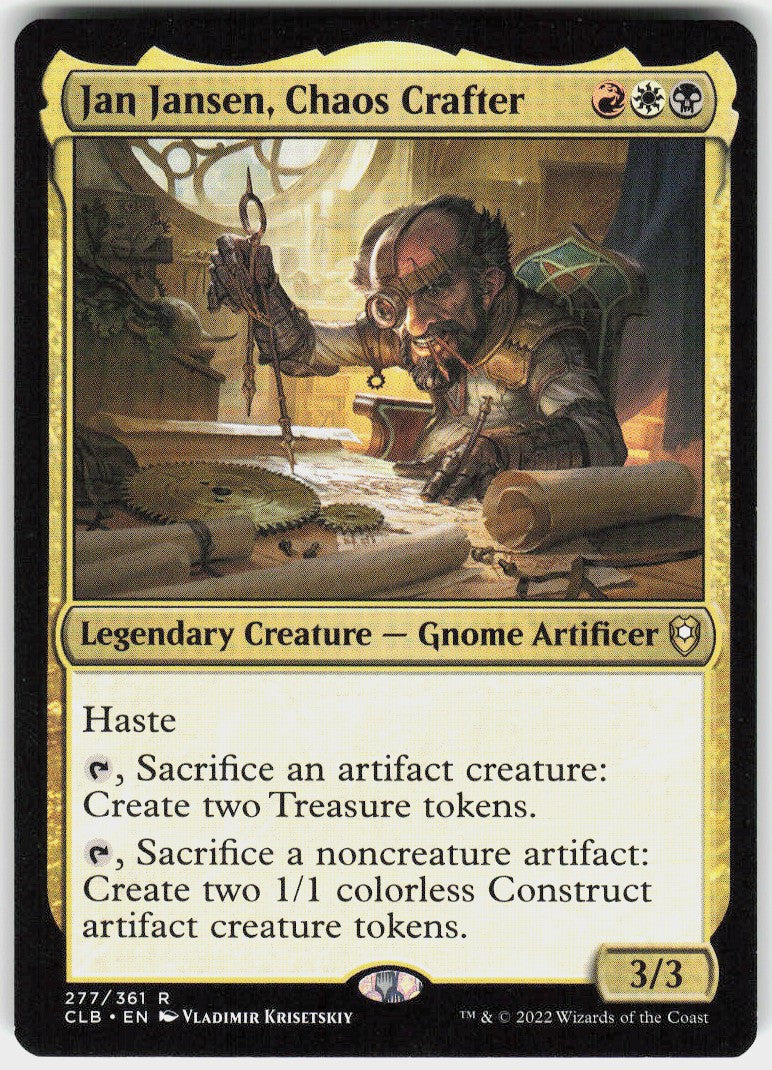 Jan Jansen, Chaos Crafter #277 NM