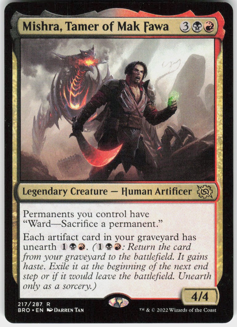 Mishra, Tamer of Mak Fawa #217 NM