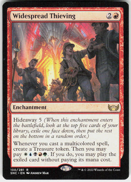 Widespread Thieving #130 NM