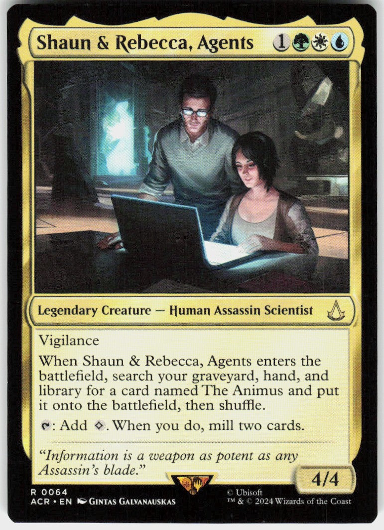 Shaun & Rebecca, Agents #64 NM