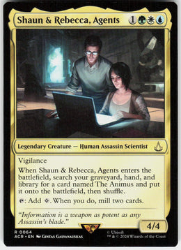 Shaun & Rebecca, Agents #64 NM