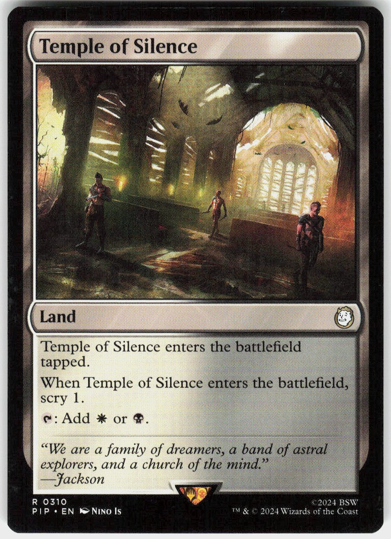 Temple of Silence #310 NM